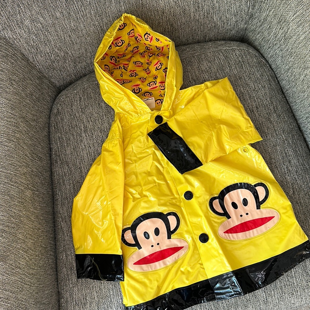 Vintage Paul Frank/ Small Paul raincoat
